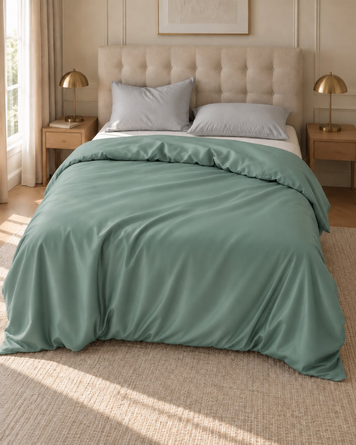Eucalyptus lyocell duvet cover