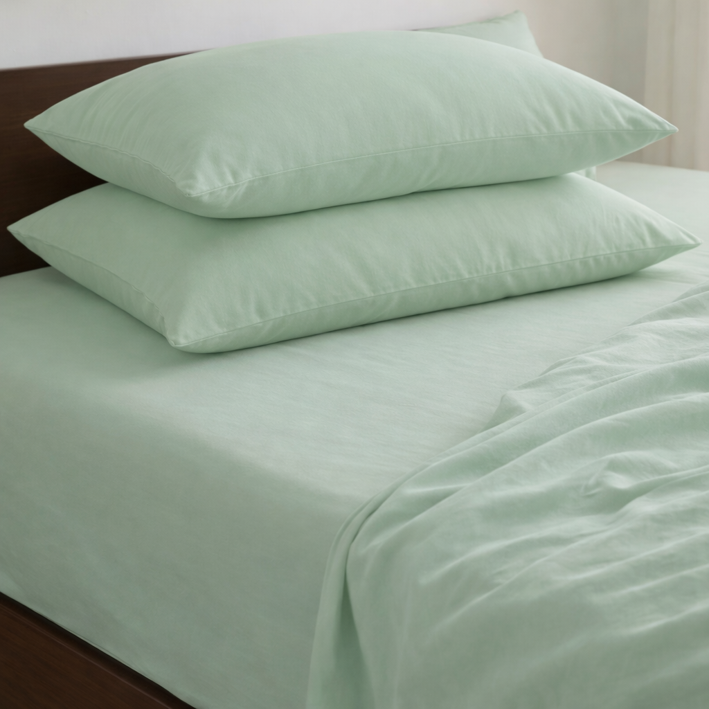 Drap housse en coton doux
