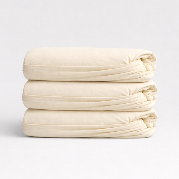 Drap housse en coton doux