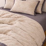 Parure de lit en gaze de coton