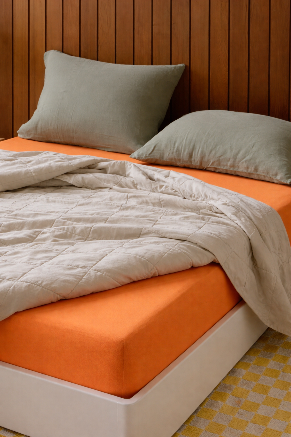 Drap housse en coton doux