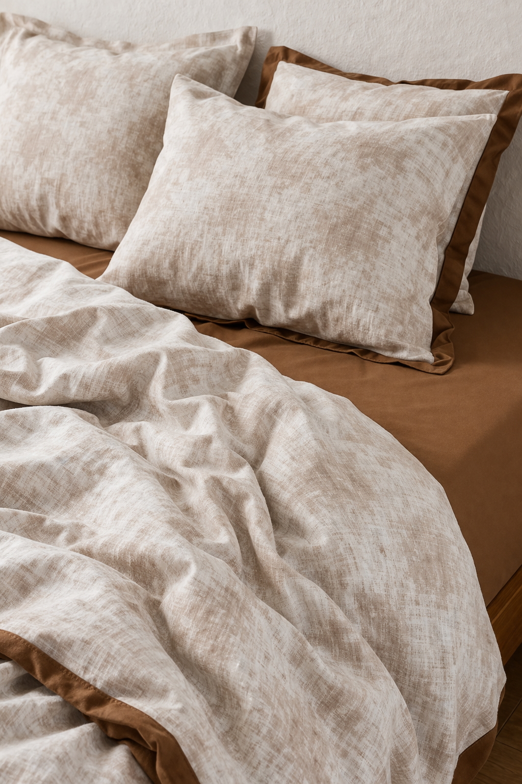 Parure de lit en gaze de coton