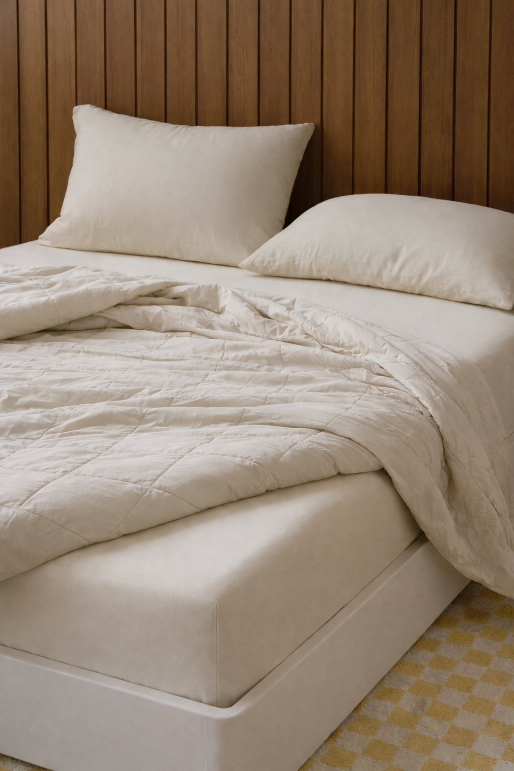 Drap housse en coton doux