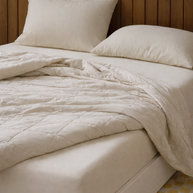 Drap housse en coton doux
