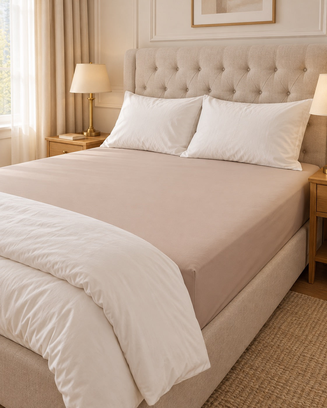 noctua_drap-housse-coton-doux_beige-sable_01-lit-fait_hotel