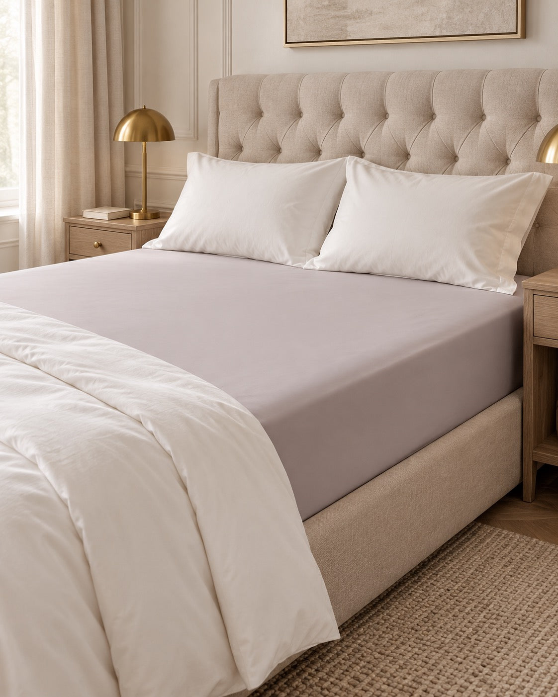 noctua_drap-housse-coton-egyptien_gris-brume_01-lit-fait_hotel