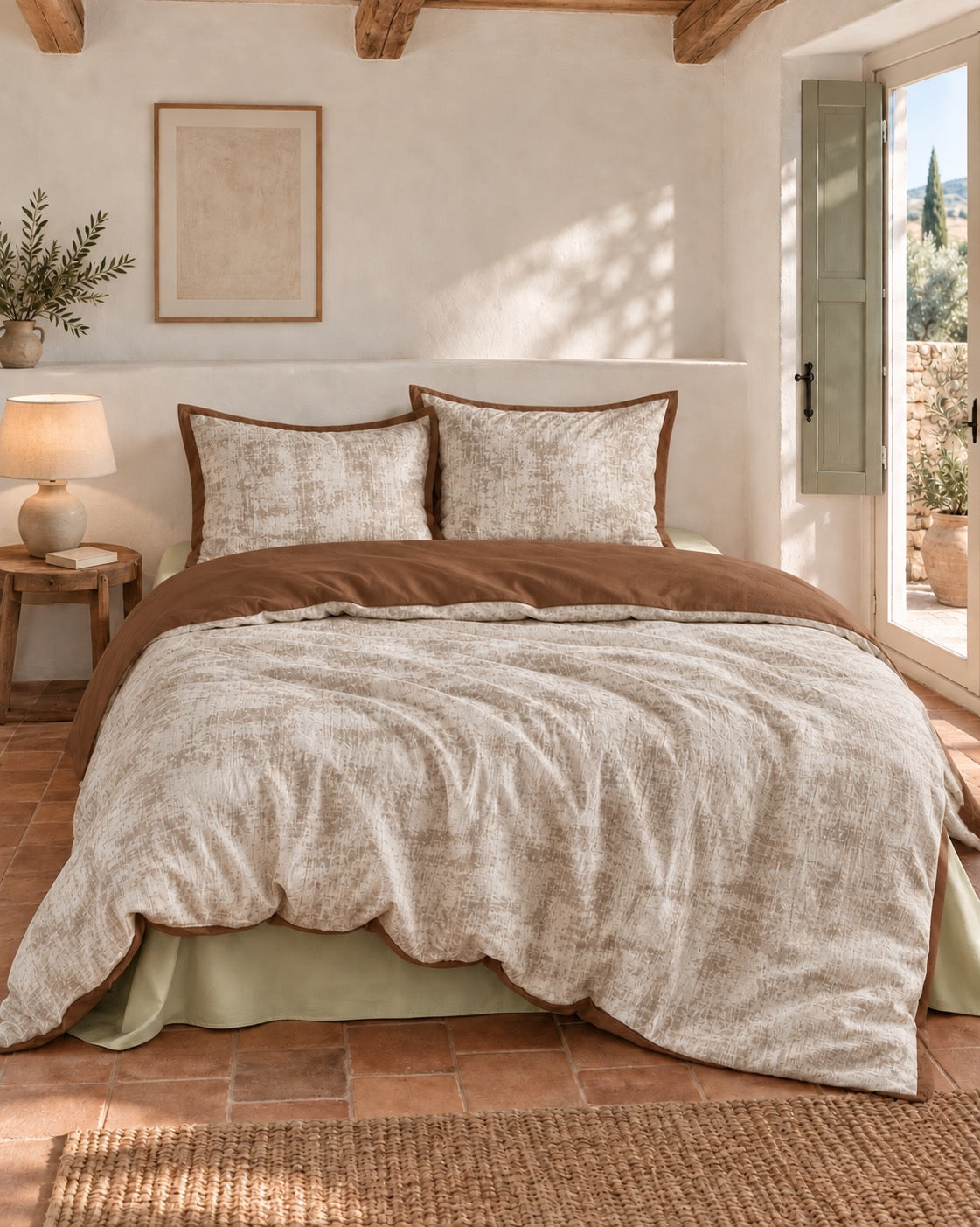 noctua_parure-gaze-triple_caramel_01-lit-fait_vacances