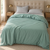 noctua_parure-lyocell_vert-sauge_01-lit-fait_hotel
