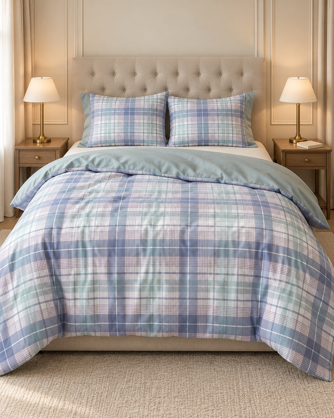 noctua_parure-vichy_bleu-lilas_01-lit-fait_hotel