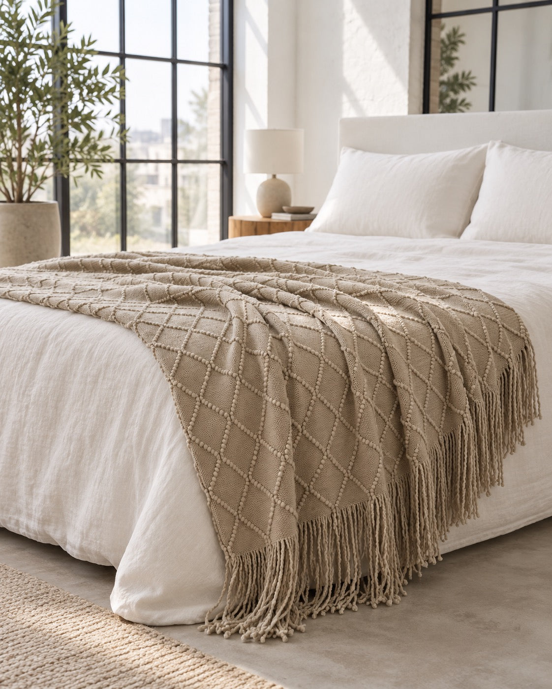 noctua_plaid-maille_khaki_01-lit-fait_atelier