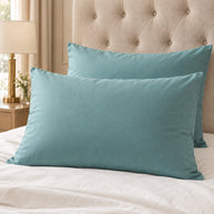 noctua_taie-coton-egyptien_vert-sauge_01-lit-fait_hotel